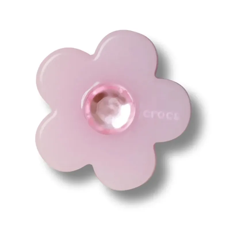 CROCS UKRAS PINK FLOWER WITH GEM UNISEX