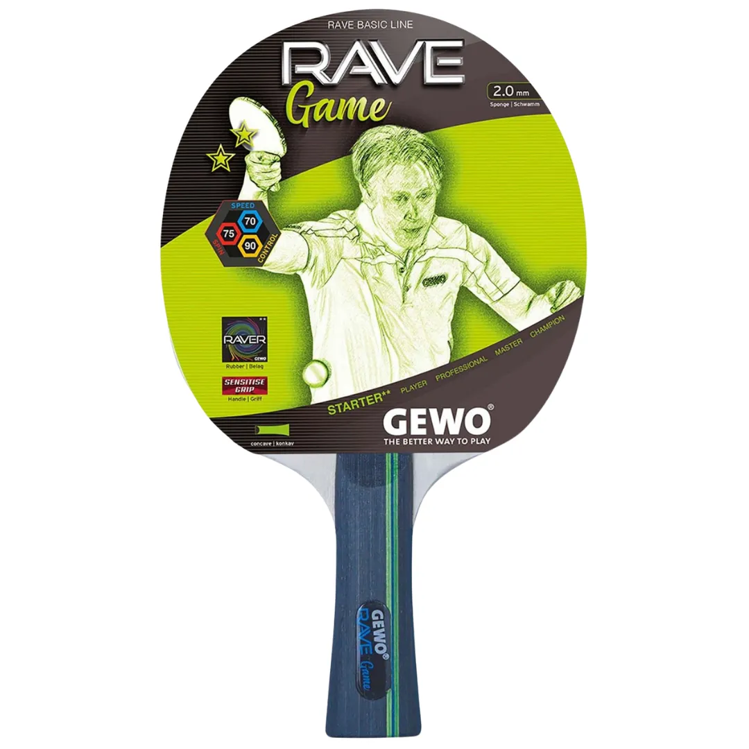 GEWO Reket za Stoni Tenis RAVE GAME