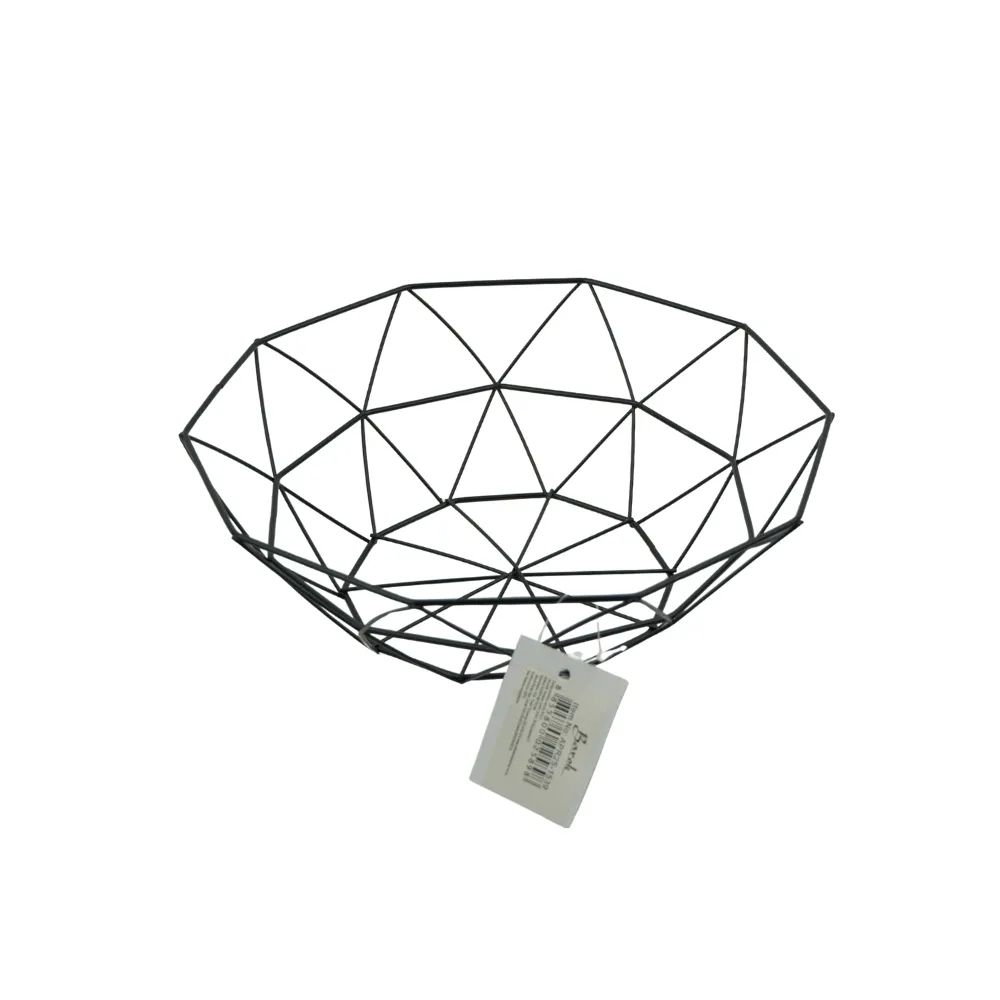 BAROK KORPA METALNA BLACK 26*8CM