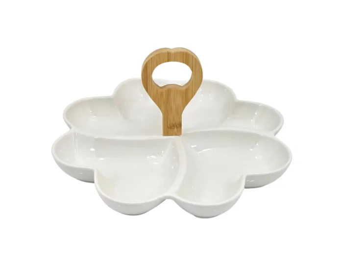 BAROK PODELJENA POSUDA KERAMIČKA 30cm 24D-1502