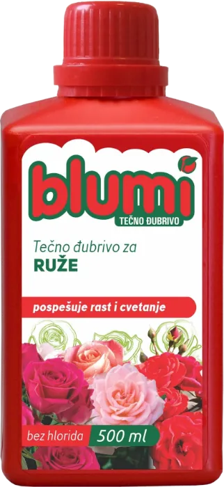 BLUMI TEČNO DJUBRIVO ZA RUŽE 0.5 L