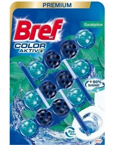 BREF BLUE AKTIV EUCALYPTU WC OSVEŽIVAČ 3X50G