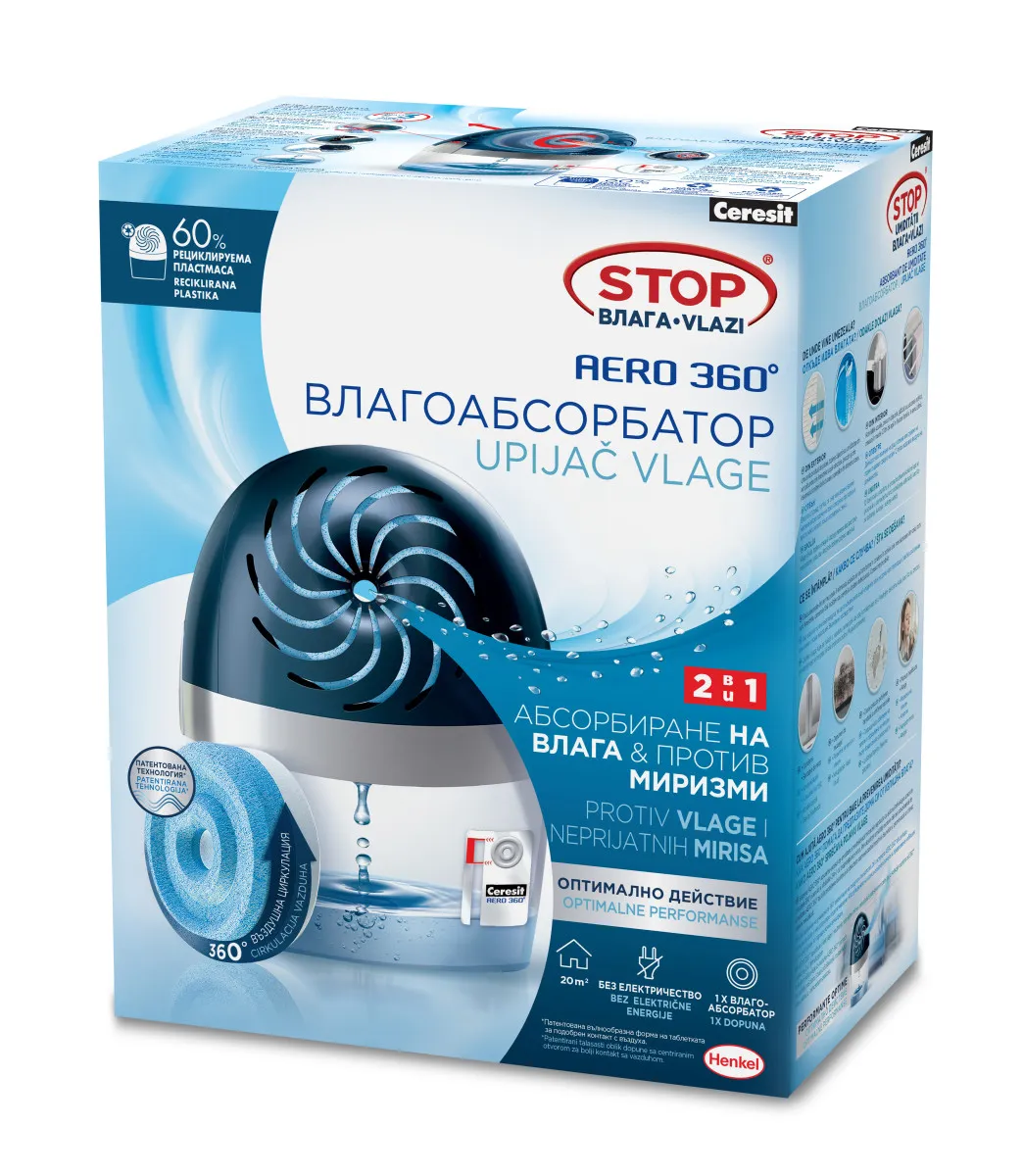 CERESIT AERO 360 APSORBER VLAGE