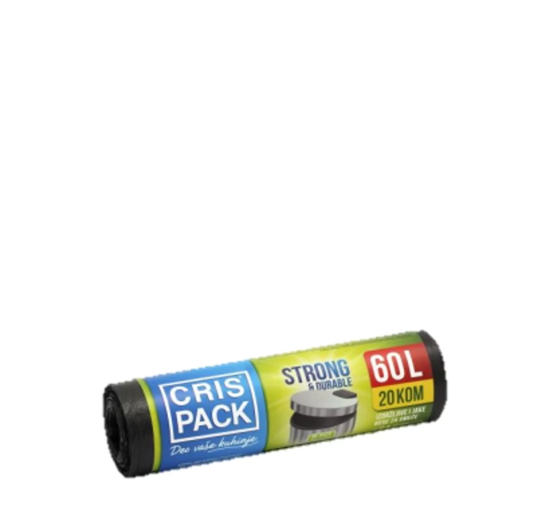 CRIS PACK-KESE ZA SMECE BEZ TRAKE 60L 20KOM