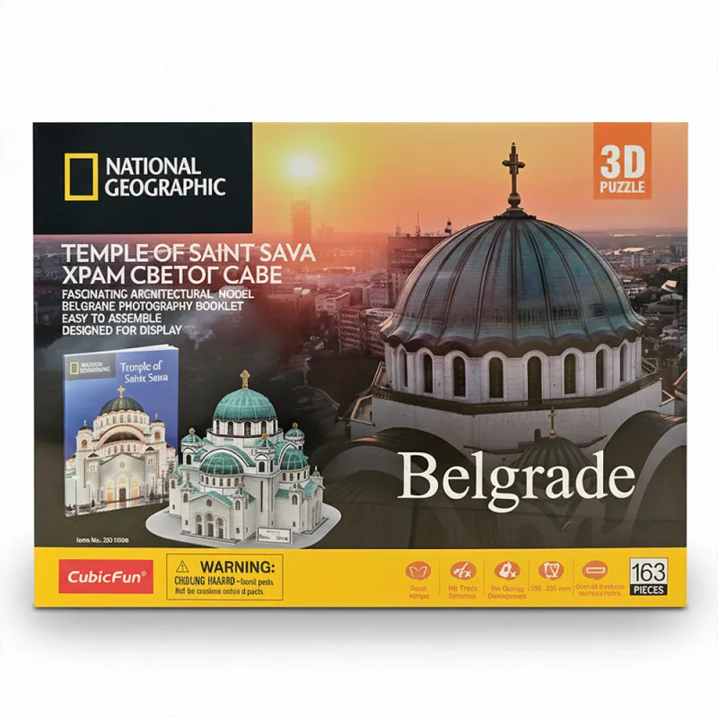 DEXY CO CUBIC FUN PUZZLE 3D HRAM SVETOG SAVE