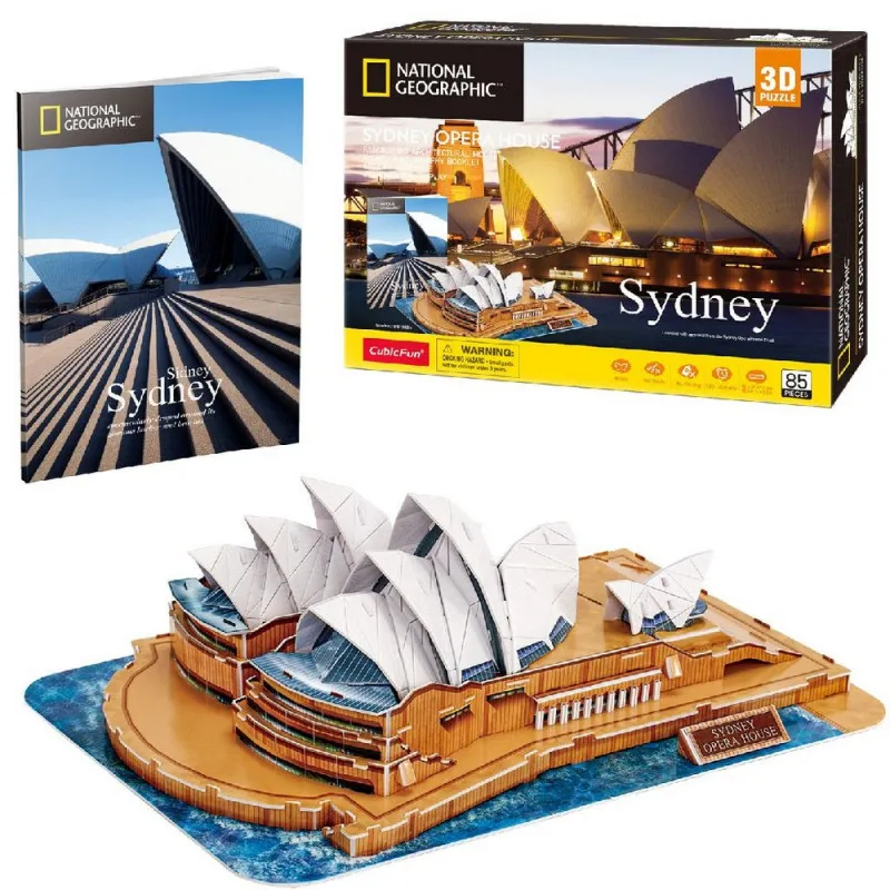 DEXY CO CUBIC FUN SIDNEJ OPERA 3D PUZZLE