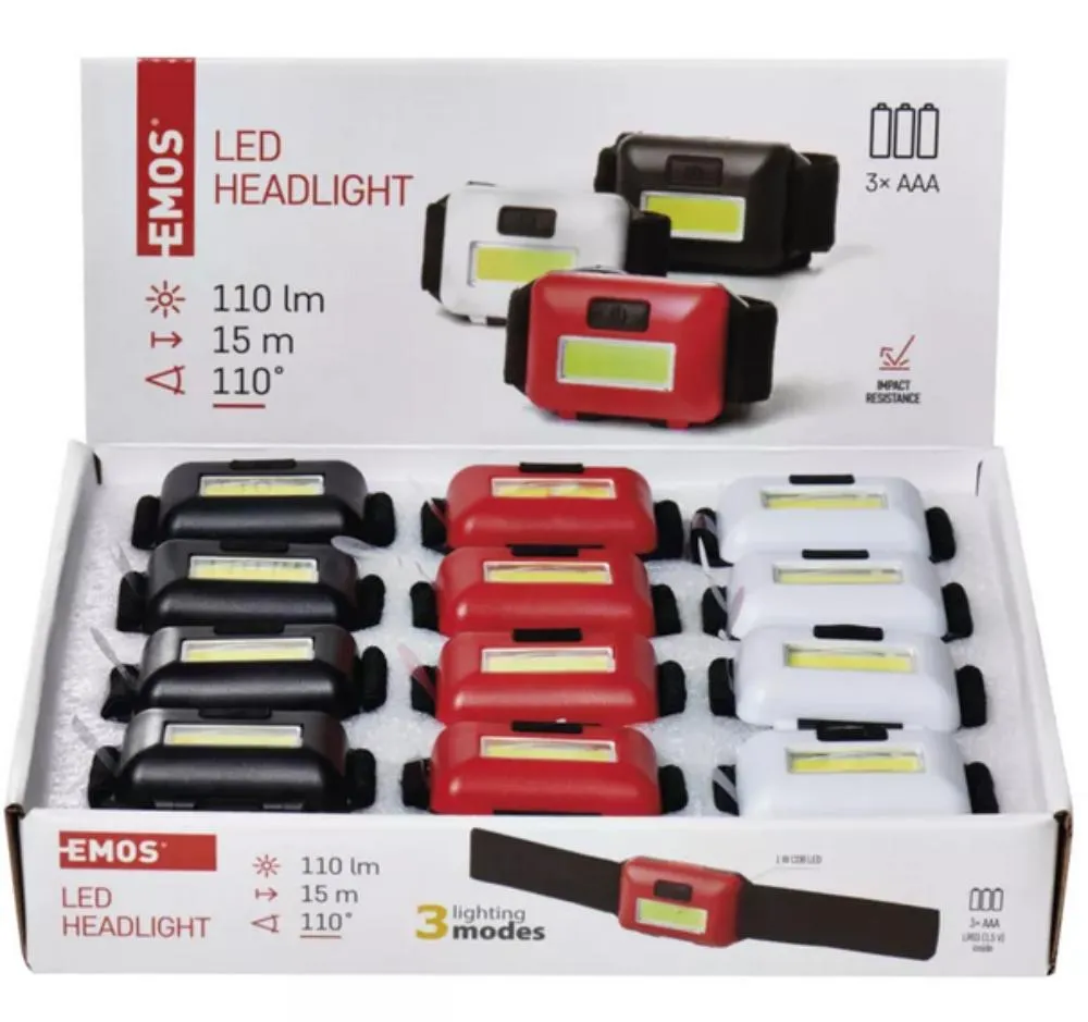 EMOS LED LAMPA ZA ČELO 1W P3538