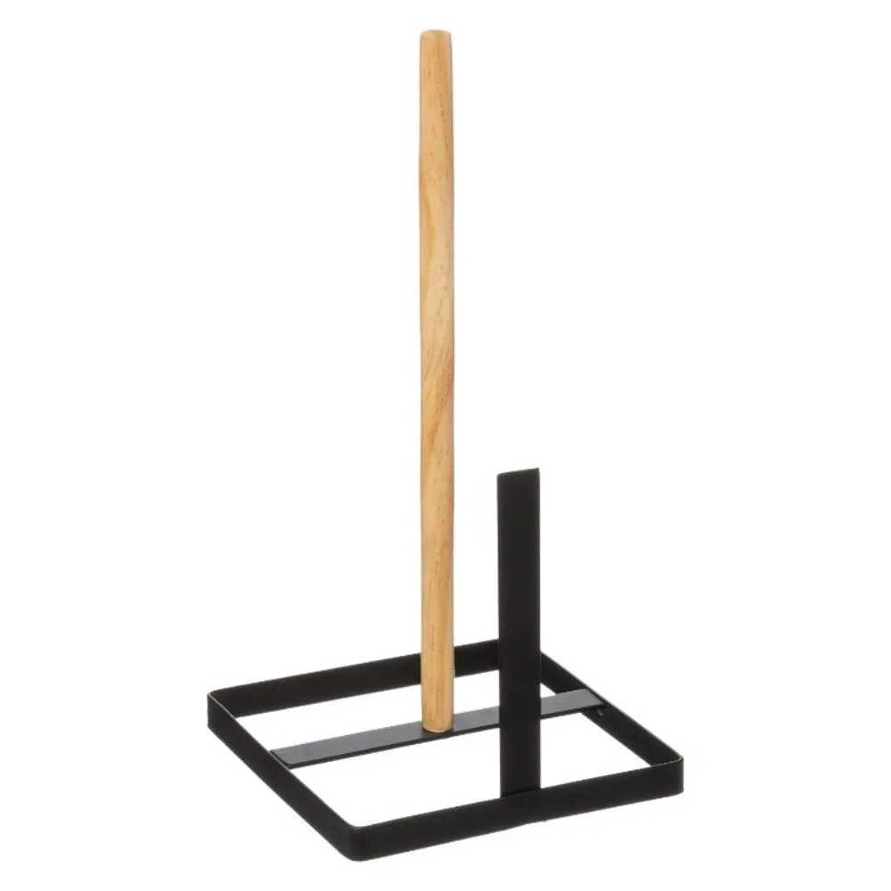 FIVE DRZAC UBRUSA MODERN 15X15X30CM METAL CRNA