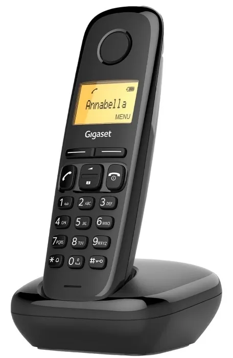 GIGASET BEŽIČNI TELEFON FIKSNI A170 BLACK