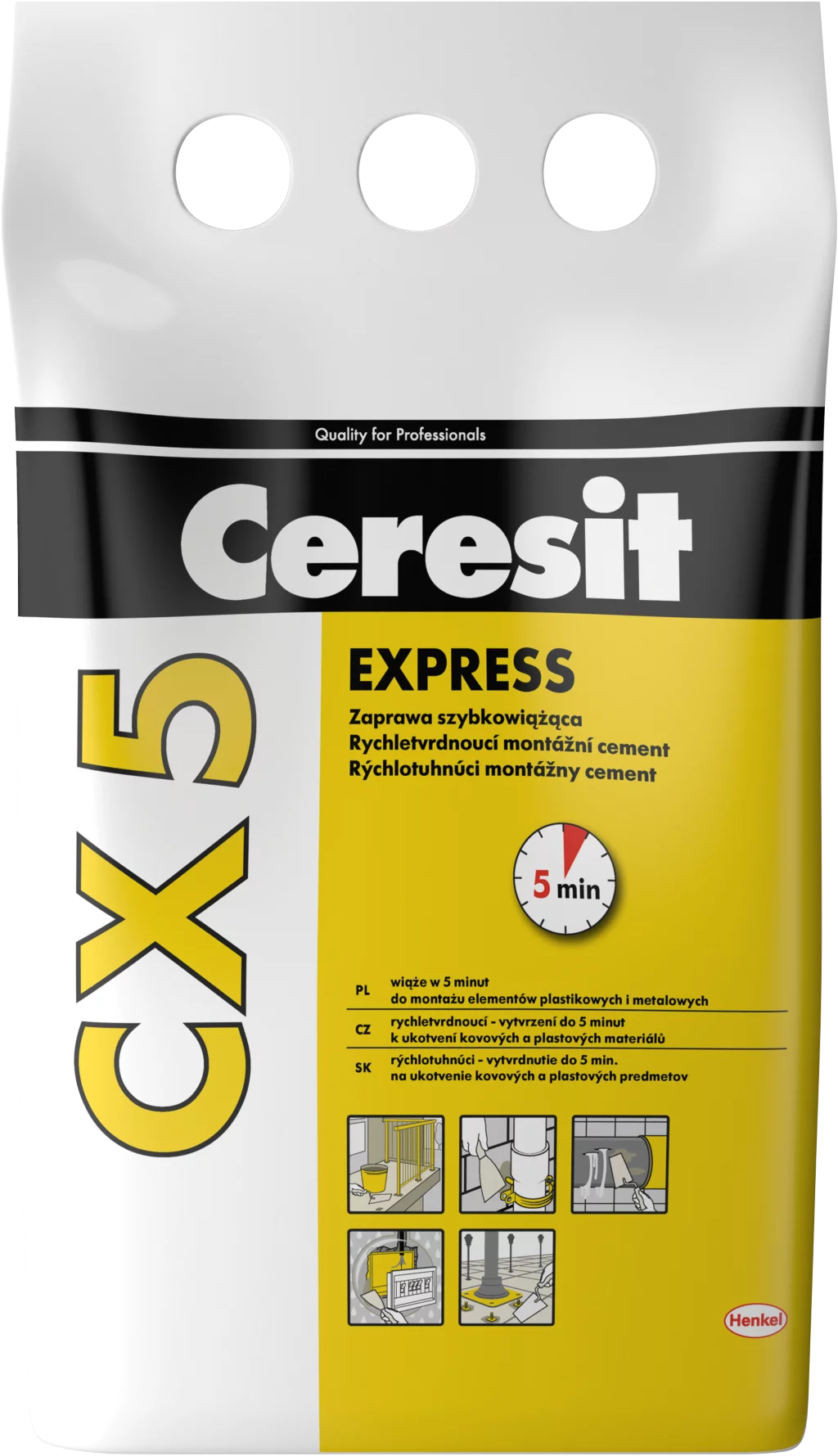 HENKEL CX5 5KG BRZOVEZUJUCI CEMENT