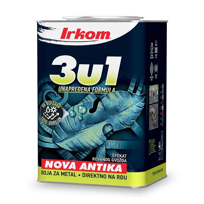 IRKOM EMAJL 3U1 ANTIKA BRAON 3KG