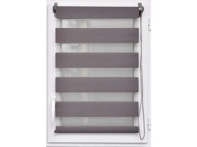 LUANCE ZEBRA ROLETNA 90X180 CM TAMNO SIVA