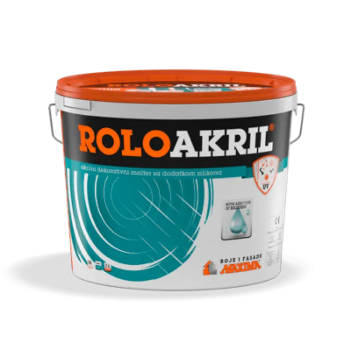 MAXIMA ROLOAKRIL ZAG. 1.5MM BELA 25/1