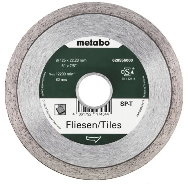 METABO REZNA PLOCA Dia TS 125X22,23, SP-T