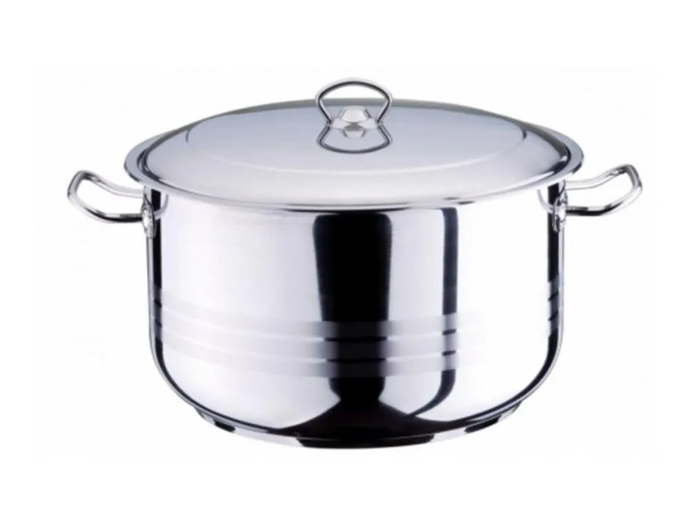 NERA ŠERPA INOX BERL. 30X20CM 14L