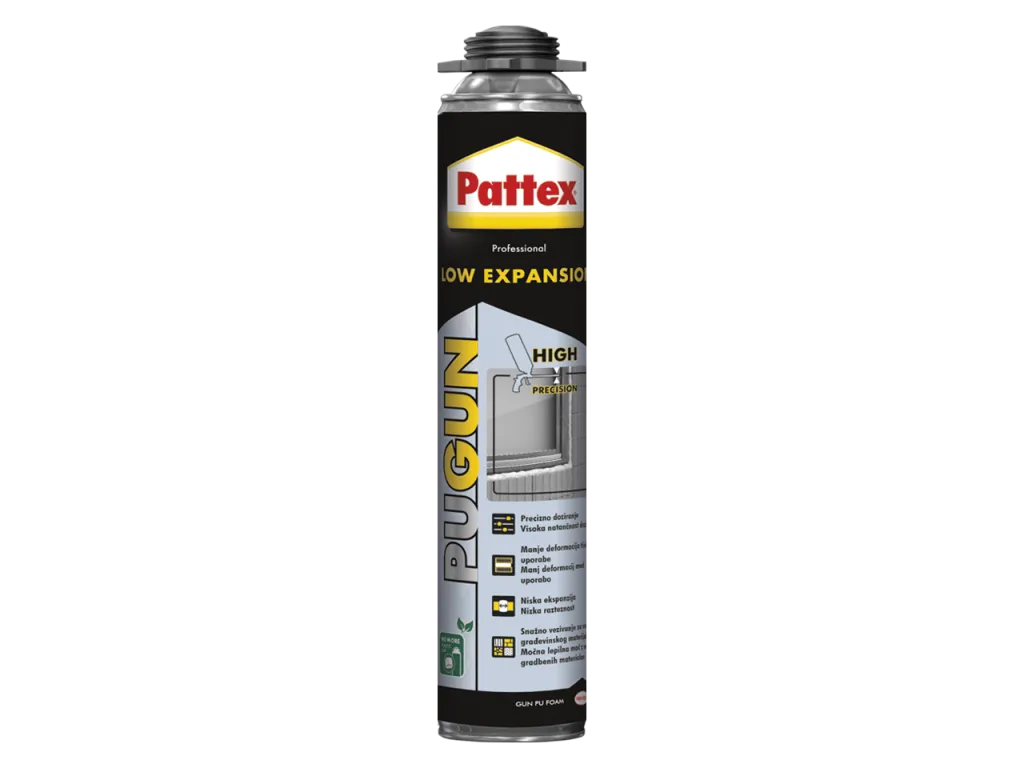 PATTEX PRO LOW EXPANISION PUR PENA 700ML PISTOLJSKA