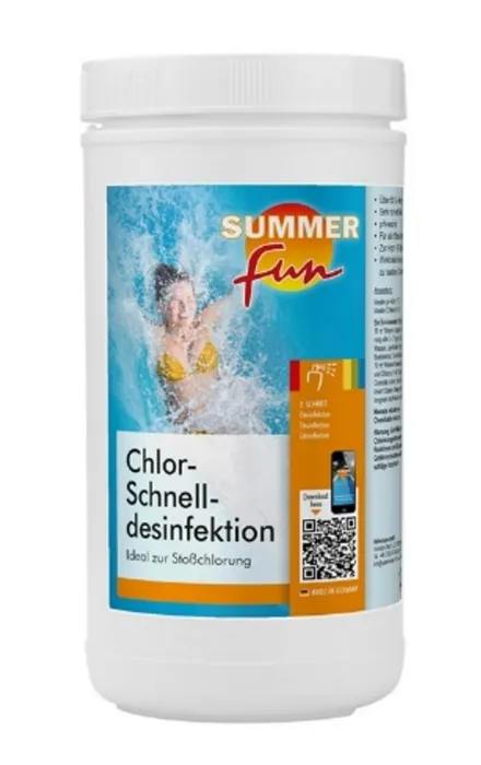 SUMMER FUN ŠOK-HLOR GRANULE 1.5 KG