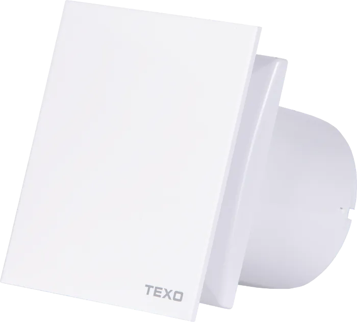 TEXO VENTILATOR AIR PRO 100 WHITE GLASS