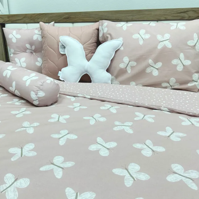 TEXTIL POSTELJINA ANA 140X200 2/1 LEPTIRICI