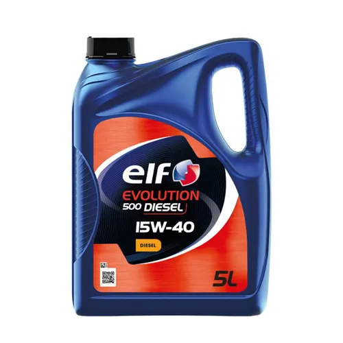 ELF EVOLUTION 500 DIESEL 15W40 5 L