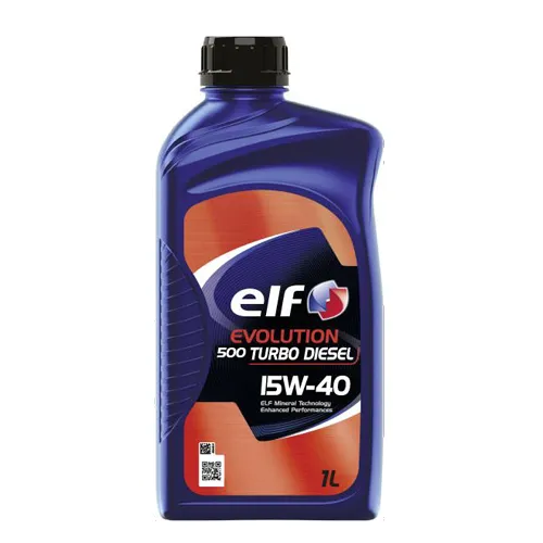 ELF EVOLUTION 500 TURBO DIESEL 15W40 1 L