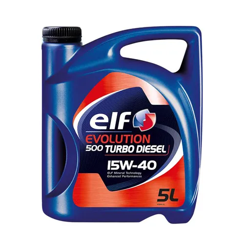 ELF EVOLUTION 500 TURBO DIESEL 15W40 5 L