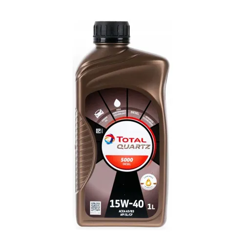TOTAL QUARTZ DIESEL 5000 15W40 1 L