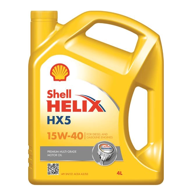 ULJE SHELL HX5 15W40 4 L