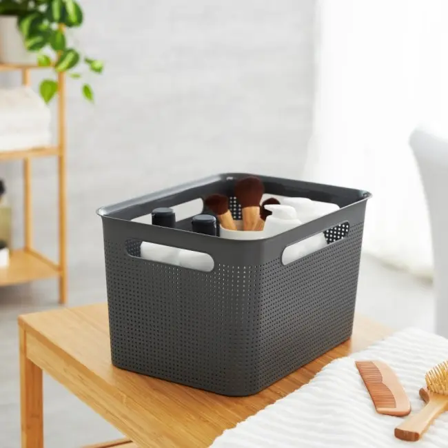 KORPA ZA VEŠ PVC TAMNO SIVA 16l BRISEN ROTHO