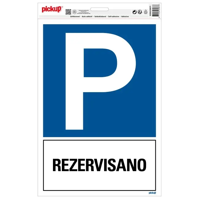 SAMOLEPLJIVA NALEPNICA - REZERVISANO - 230X330MM
