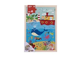 Apli Drvene puzzle - More