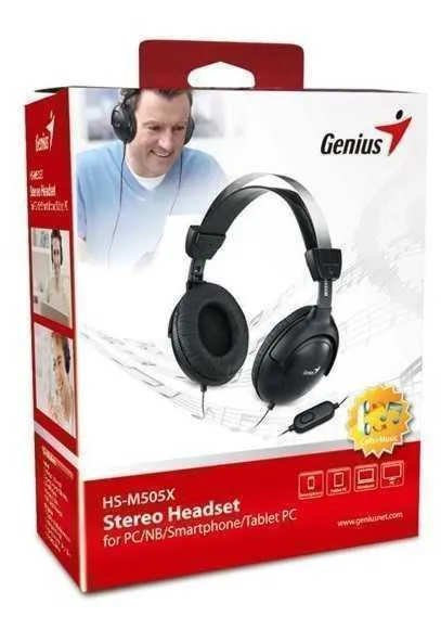 GENIUS Slušalice HS-M505X