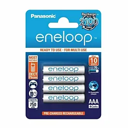 Panasonic Eneloop BK-4MCCE Punjiva baterija, AAA, 750 mAh, 4/1