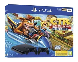PS4 Sony 1 TB + DS4 + Crash Team Racing