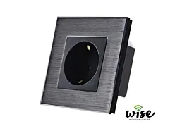 Wise Pametna ugradna utičnica U00013 - Crna