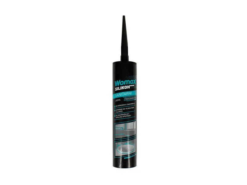 SILIKON SANITARNI TRANSPARENTNI 280ML  0800203
