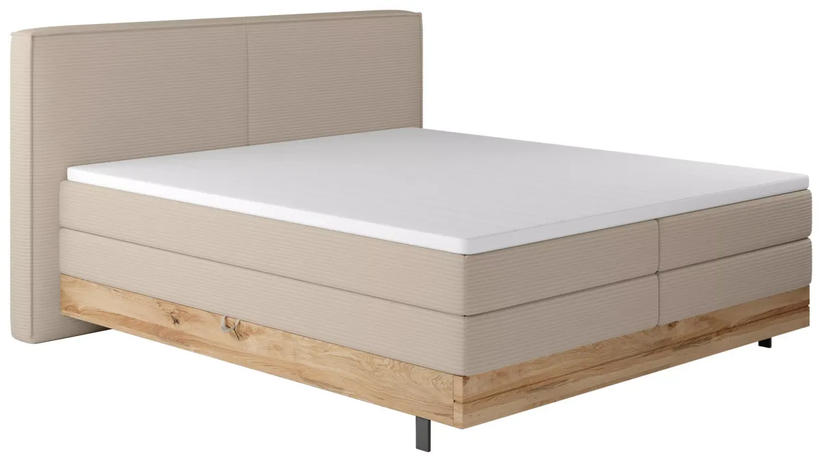 BOXSPRING KREVET 140/200 cm     šampanjac 