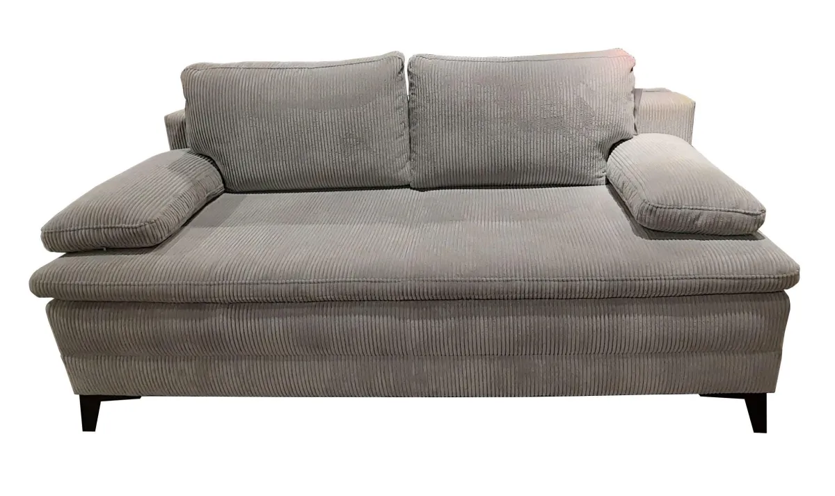 BOXSPRING SOFA siva 