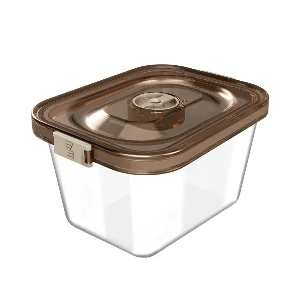 VACSY STAKLENA POSUDA 2,3L AMBER