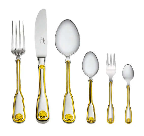 VENUS - delimično pozlaćen, set 36 delova