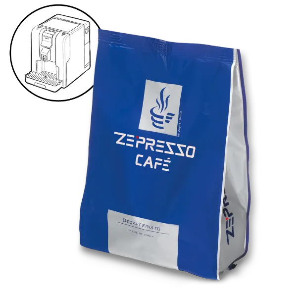 Zepter Decaffeinato ground coffee (100%) in capsules
