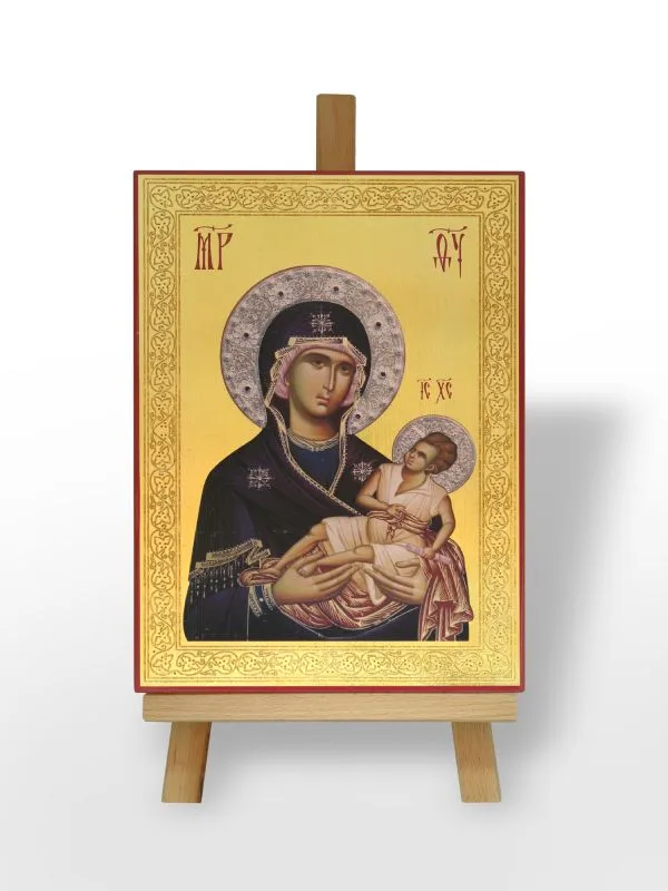 Пресвета Богородица Душеспаситељницаса Господом Исусом Христом (36х26)